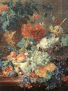 HUYSUM, Jan van Fruit and Flowers s oil painting artist